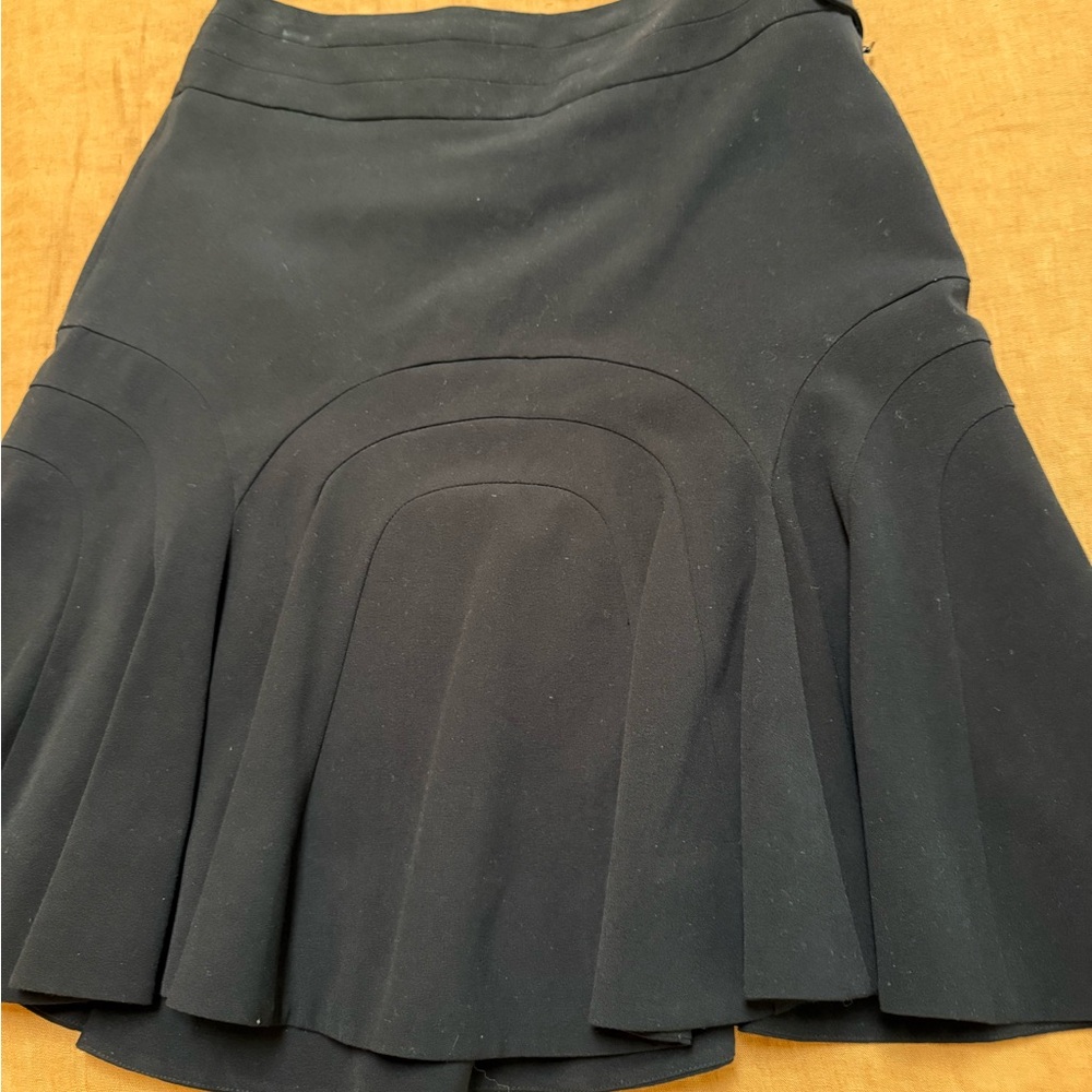 Anthropologie Elevenses black skirt
